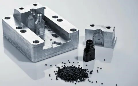 Prototype part produced through rapid injection molding