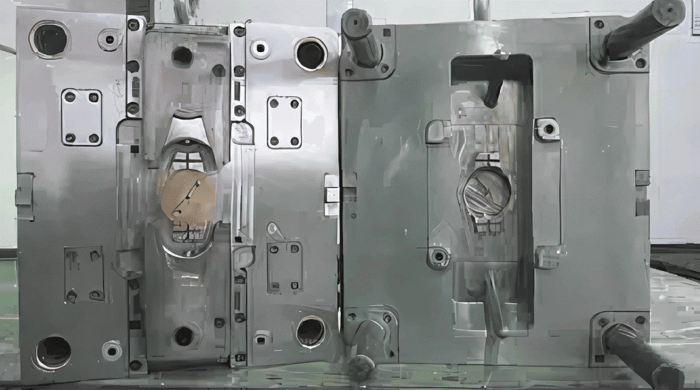 short shot defect on plastic part from injection molding, plastic mold China